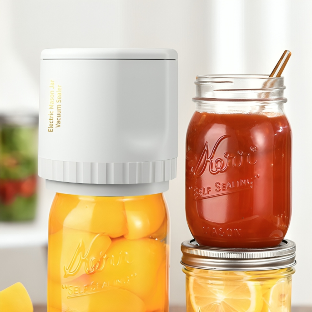 Electric Mason Jar Vacuum Sealer Kit